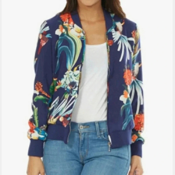 Philosophy Jackets & Blazers - Philosophy tropical bomber jacket
